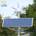 waterproof wind turbine lights solar hybrid street light power led